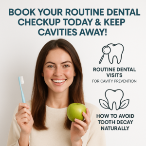 Book Your Routine Dental Checkup Today & Keep Cavities Away! for Tooth Decay Prevention in India